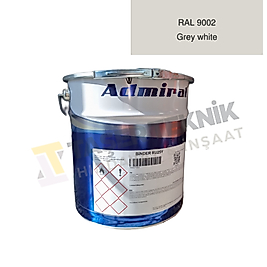 Admiral Endüstriyel Rapid Yarımat Sonkat Boya RAL 9002 (15 KG)