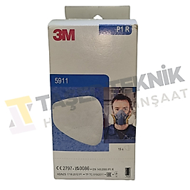 3M 5911 P1 Toz Ve Sis Filtresi (2'li Paket)
