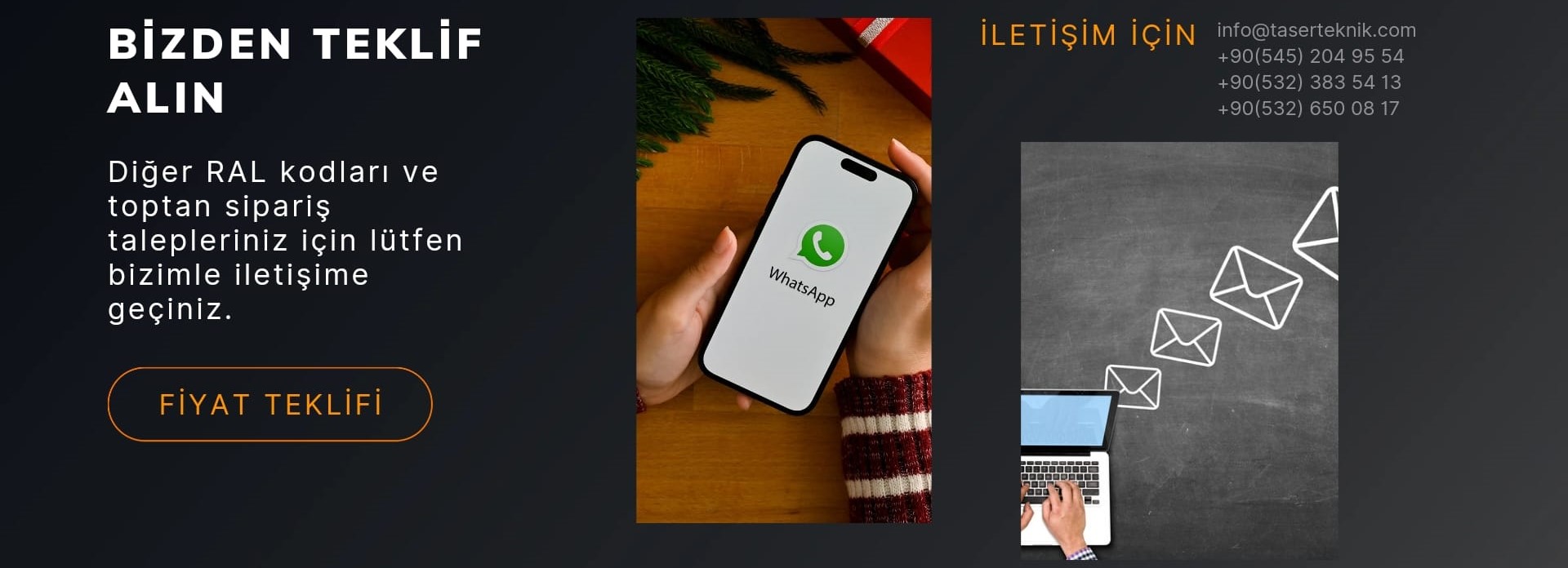 TEKLİF ALIN